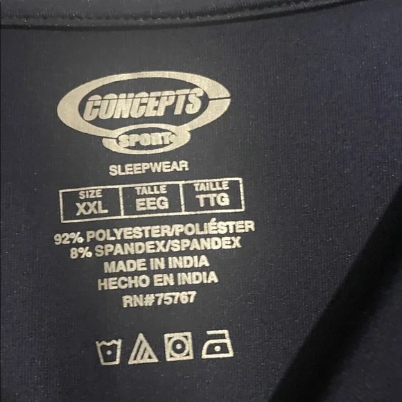 Notre Dame Fighting Irish Long Sleeve Shirt - Navy - Picture 4 of 5